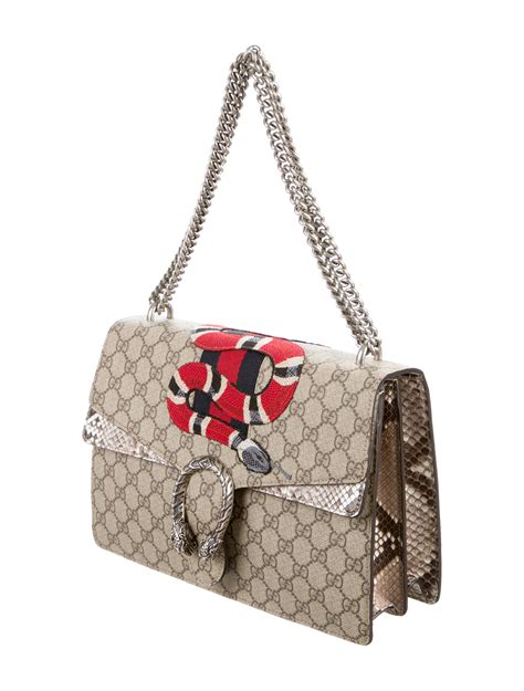 gucci red dionysus python|dionysus handbags.